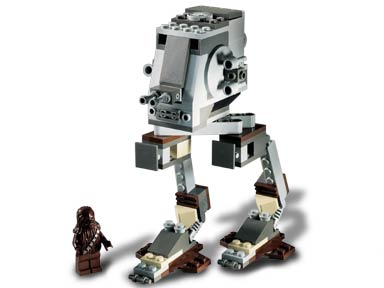 LEGO Set-Imperial AT-ST-Star Wars / Mini / Star Wars Episode 4/5/6-7127-1-Creative Brick Builders